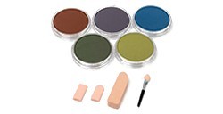 PANPASTEL SET 5 COLORI - OMBRE + ACCESSORI