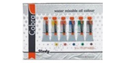 COBRA STUDY COLORI AD OLIO IDROSOLUBILI SET INTRODUTTIVO - 6 TUBETTI 20 ML