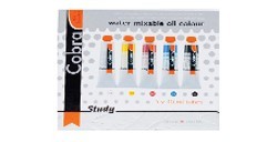 COBRA STUDY COLORI AD OLIO IDROSOLUBILI SET COLORI PRIMARI - 5 TUBETTI 40 ML