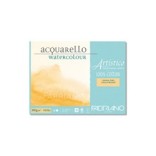 FABRIANO ARTISTICO BLOCCO PER ACQUERELLO COLLATO 4 LATI 300 G GRANA FINE 15 FOGLI