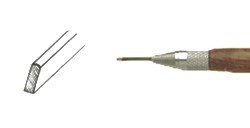 BURIN 1.5 MM LONGUEUR 205 MM
