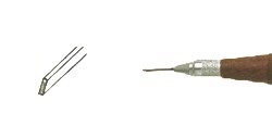 BULINO MANICO A FUNGO 1 MM LUNGHEZZA: 115 MM