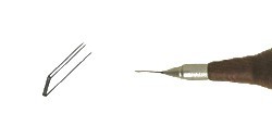BULINO MANICO A FUNGO 0.6 MM LUNGHEZZA: 115 MM