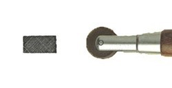ROULETTE DIAMETRO: 26 X 10 MM PASSO: 0.3 MM LUNGHEZZA: 145 MM