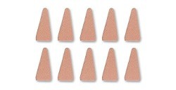 SOFFT STECKSCHWAMM SET 10 STK FÜR MALMESSER NR. 4 SPITZ