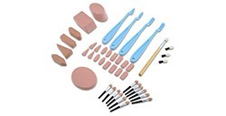 SOFFT TOOLS KOMBI-SET (STECKSCHWÄMME - MALMESSER - APPLIKATOR UND ERSATZTEILE)