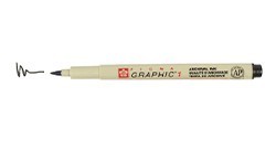 ROTULADOR SAKURA PIGMA GRAPHIC PUNTA DE 1 MM NEGRO
