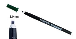 SAKURA PIGMA CALLIGRAPHER - STYLO CALLIGRAPHIE VERT FONCÉ