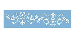 DECOART TEMPLATE SYMMETRIC INTERLACED PATTERN AS 100