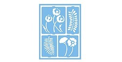 DECOART STENCIL AUTOADESIVO FIORI E FELCI DCPS 03