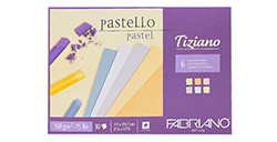 FABRIANO TIZIANO BLOCCO PER PASTELLO 160 G COLORI PASTELLO 30 FOGLI