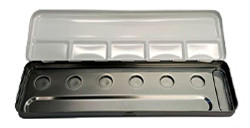 FINETEC SCATOLA ACQUERELLO VUOTA PER 6 PASTIGLIE