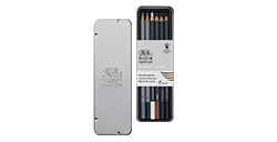 WINSOR & NEWTON STUDIO COLLECTION SET 6 MATITE PER DISEGNO E SCHIZZO