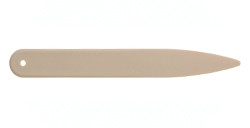 PIEGACARTA IN PLASTICA RIGIDA BIANCA