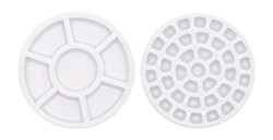 ETCHR MINI-PALETTE PORZELLAN 37 FARBMULDEN