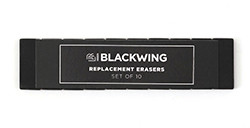 BLACKWING GOMMA PER CANCELLARE DI RICAMBIO NERA - 10 UNITÀ