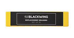 BLACKWING GOMMA PER CANCELLARE GIALLA - 10 UNITÀ