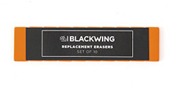BLACKWING GOMMA PER CANCELLARE ARANCIONE - 10 UNITÀ