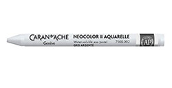CARAN D'ACHE NEOCOLOR II PASTELLI A CERA ACQUERELLABILI SILVER GREY 002