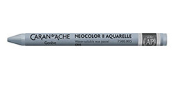 CARAN D'ACHE NEOCOLOR II PASTELLI A CERA ACQUERELLABILI GREY 005