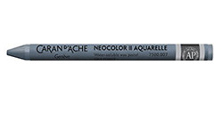 CARAN D'ACHE NEOCOLOR II PASTELLI A CERA ACQUERELLABILI DARK GREY 007
