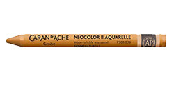 CARAN D'ACHE NEOCOLOR II PASTELLI A CERA ACQUERELLABILI RAW SIENNA 036