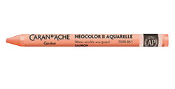 CARAN D'ACHE NEOCOLOR II PASTELLI A CERA ACQUERELLABILI SALMON 051