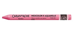 CARAN D'ACHE NEOCOLOR II PASTELLI A CERA ACQUERELLABILI PINK 081