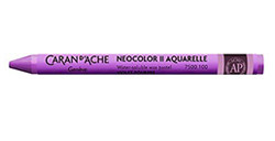 CARAN D'ACHE NEOCOLOR II PASTELLI A CERA ACQUERELLABILI PURPLE VIOLET 100