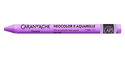 CARAN D'ACHE NEOCOLOR II PASTELLI A CERA ACQUERELLABILI MAUVE 111
