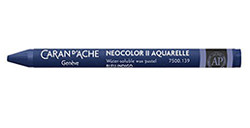 CARAN D'ACHE NEOCOLOR II PASTELLI A CERA ACQUERELLABILI INDIGO BLUE 139