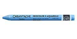 CARAN D'ACHE NEOCOLOR II PASTELLI A CERA ACQUERELLABILI LIGHT BLUE 161