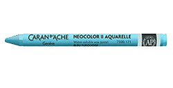 CARAN D'ACHE NEOCOLOR II PASTELLI A CERA ACQUERELLABILI TURQUOISE BLUE 171