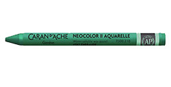 CARAN D'ACHE NEOCOLOR II PASTELLI A CERA ACQUERELLABILI EMERALD GREEN 210