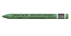 CARAN D'ACHE NEOCOLOR II PASTELLI A CERA ACQUERELLABILI CHROMIUM OXIDE GREEN 212