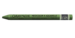 CARAN D'ACHE NEOCOLOR II WATER-SOLUBLE WAX PASTEL MOSS GREEN 225
