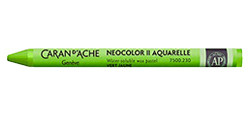 CARAN D'ACHE NEOCOLOR II PASTELLI A CERA ACQUERELLABILI YELLOW GREEN 230