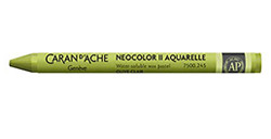 CARAN D'ACHE NEOCOLOR II PASTELLI A CERA ACQUERELLABILI LIGHT OLIVE 245