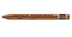 CARAN D'ACHE NEOCOLOR II PASTELLI A CERA ACQUERELLABILI BRONZE 497