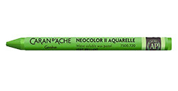 CARAN D'ACHE NEOCOLOR II PASTELLI A CERA ACQUERELLABILI BRIGHT GREEN 720