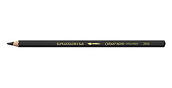 CARAN D'ACHE SUPRACOLOR SOFT MATITE ACQUERELLABILI BLACK 009