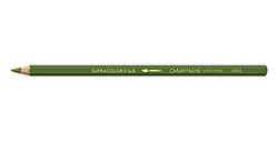 CARAN D'ACHE SUPRACOLOR SOFT MATITE ACQUERELLABILI OLIVE GREEN 018