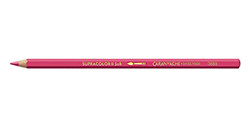 CARAN D'ACHE SUPRACOLOR SOFT WATER-SOLUBLE PENCIL RASPBERRY RED 270