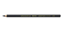 CARAN D'ACHE SUPRACOLOR SOFT MATITE ACQUERELLABILI IVORY BLACK 496