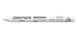 CARAN D'ACHE NEOCOLOR I PASTELLI A CERA IMPERMEABILI WHITE 001