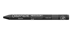 CARAN D'ACHE NEOCOLOR I PASTELLI A CERA IMPERMEABILI BLACK 009