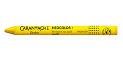 CARAN D'ACHE NEOCOLOR I PASTELLI A CERA IMPERMEABILI YELLOW 010
