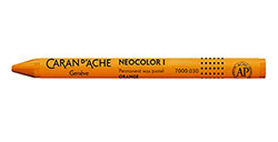CARAN D'ACHE NEOCOLOR I PASTELLI A CERA IMPERMEABILI ORANGE 030