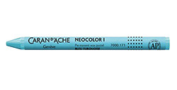 CARAN D'ACHE NEOCOLOR I WATER-RESISTANT WAX PASTEL TURQUOISE BLUE (BP) 171
