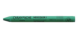 CARAN D'ACHE NEOCOLOR I PASTEL DE CERA PERMANENTE VERDE ESMERALDA 210